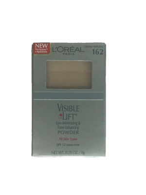 L'Oreal Visible Lift Line-Minimizing & Tone Enhancing Powder Creamy Natural 162
