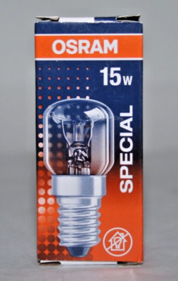 OSRAM Special Oven T Backofenlampe E14 15W 230V SES85lm dimmbar Ofen-kein LED!!!