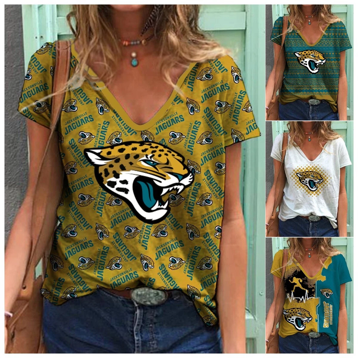 Jacksonville Jaguars Women T clearance shirt