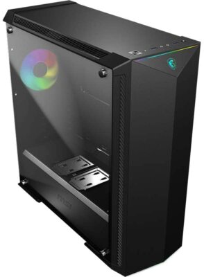 PC Gehäuse MSI MPG Gungnir 100 ATX-Miditower RGB USB 3.2 Window Kit ohne NT