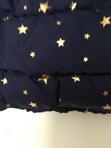 Old Navy Girls Coat Jacket Zip Up Stars Size XS - Picture 10 of 10