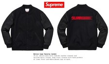 Supreme Motion Logo Varsity Jacket Black M