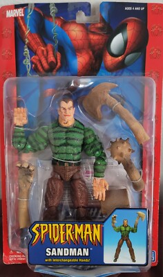 DC DIRECT サンドマン ミニバスト - マーヴ・パンプキンヘッド TOY-BIZ SANDMAN (2004) from SPIDER-MAN CLASSICS line - NIP 6