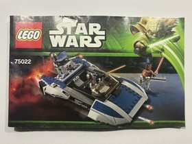 LEGO Star Wars: Mandalorian Speeder (75022) 99% Complete With Box & Instructions