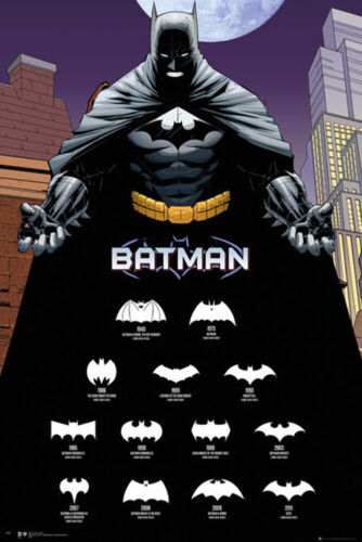 Batman Comics - Logos - Comic Kino Film Poster - Größe 61x91,5 cm - Afbeelding 1 van 28