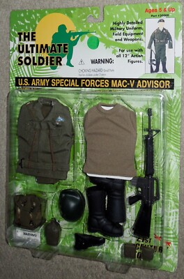 1997-98 The Ultimate Soldier 21c 1:6 Vietnam MAC-V Advisor & VN
