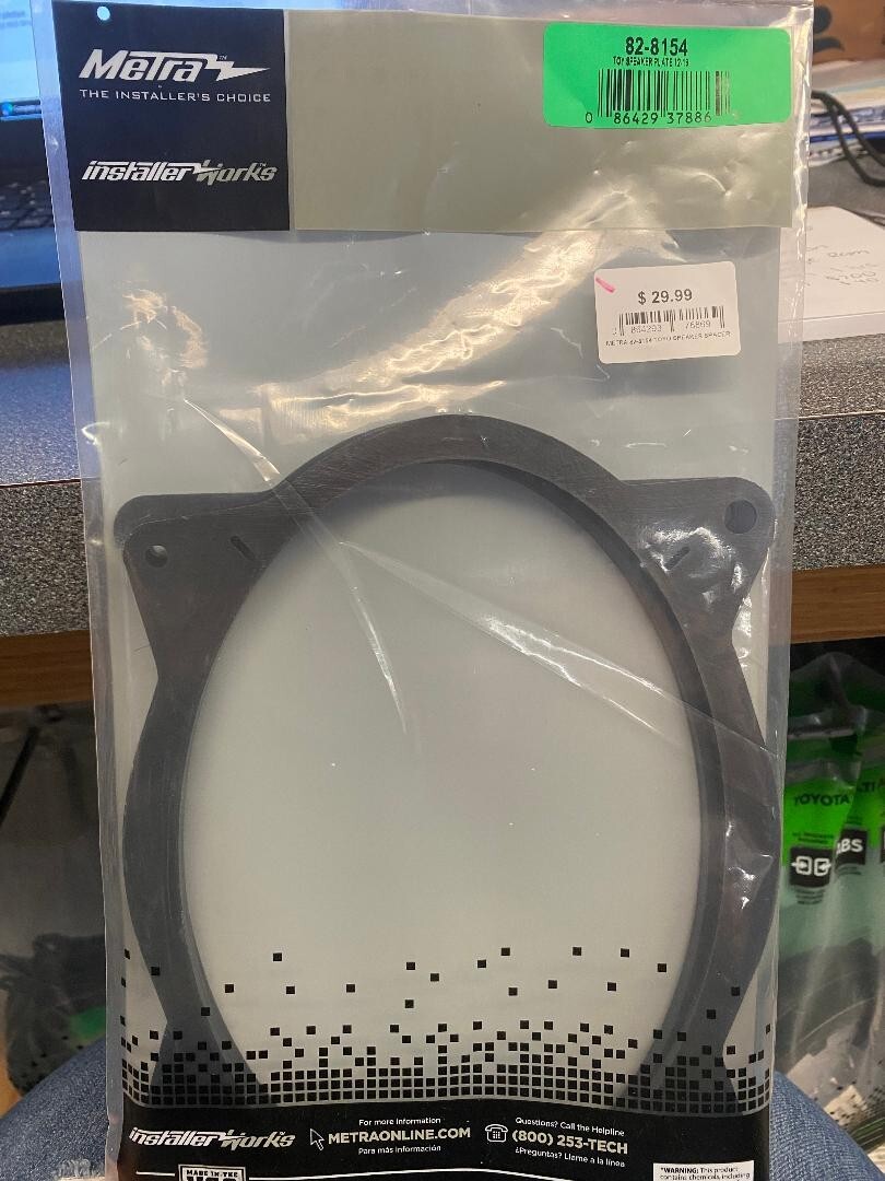 Aazon.co: Etra Electrónica - Adaptador De Altavoz Ultiaplicación Toyota 02-18 De 6 X 9