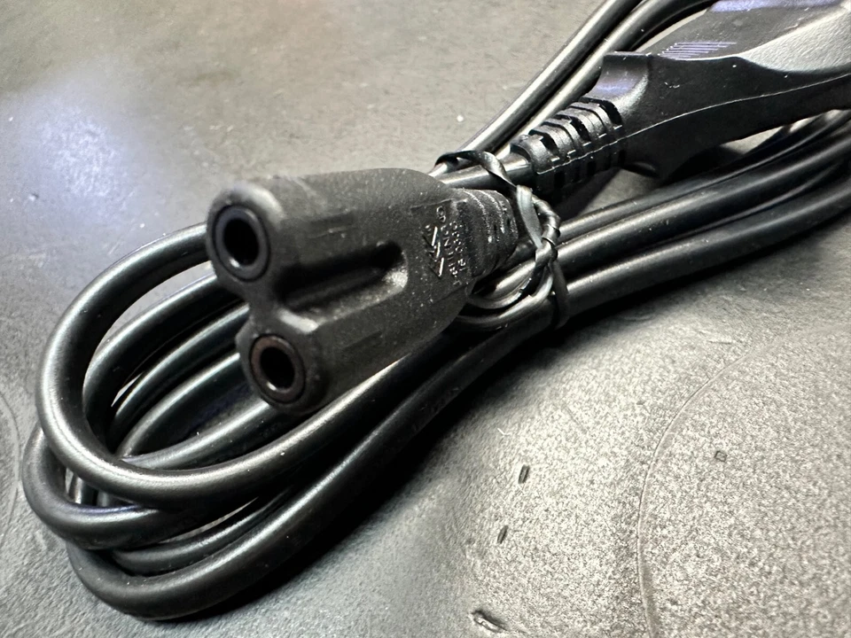 European EURO Plug 6 FT Power Cable Cord ORIGINAL for  PLAYSTATION 3 4 PS3 PS4 - Image 4 of 4