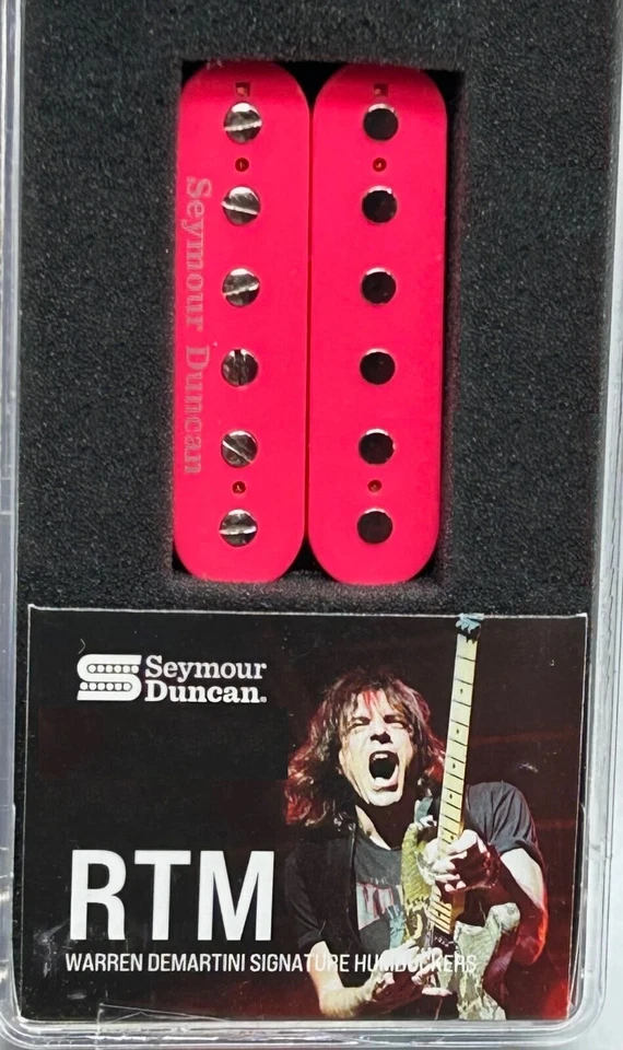 Seymour Duncan Warren Demartini RTM Trembucker Bridge - Neon Pink - Image 1 of 1