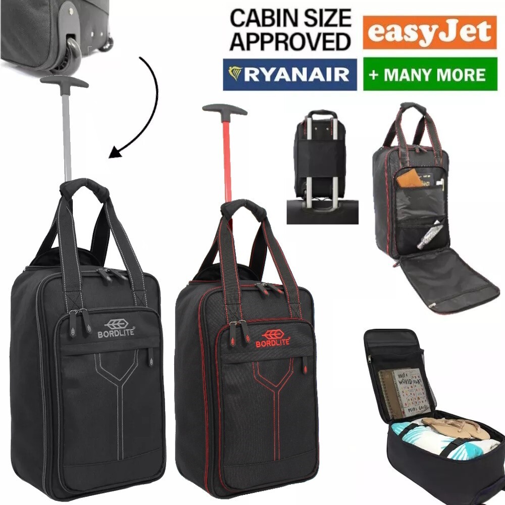 Equipaje de mano RyanAir con ruedas de cabina 40x20x25 cm EasyJet 20L aprobado
