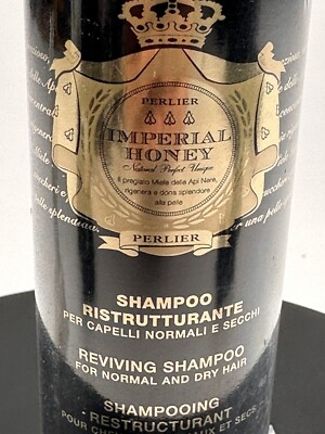 PERLIER Imperial Honey Reviving Shampoo For Normal/Dry Hair 8.4 FL OZ FULL SIZE