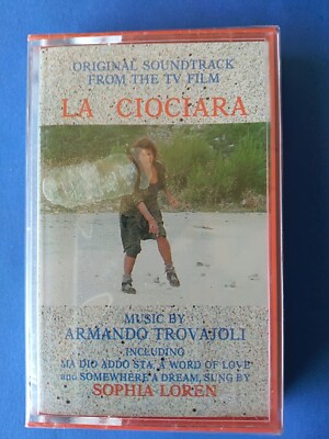 ''LA CIOCIARA ARMANDO TROVAIOLI OST'' MC K7 TAPE  CINEVOX MDFK 193 SEALED