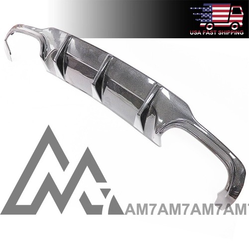 Difusor de fibra de carbono de diseño original para Mercedes-Benz W204 AMG C63 2012 2013 2014 - Imagen 5 de 7