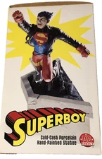 SUPERBOY - YOUNG JUSTICE LIMITED ED PORCELAIN STATUE FIGURE DC DIRECT 0887/1000