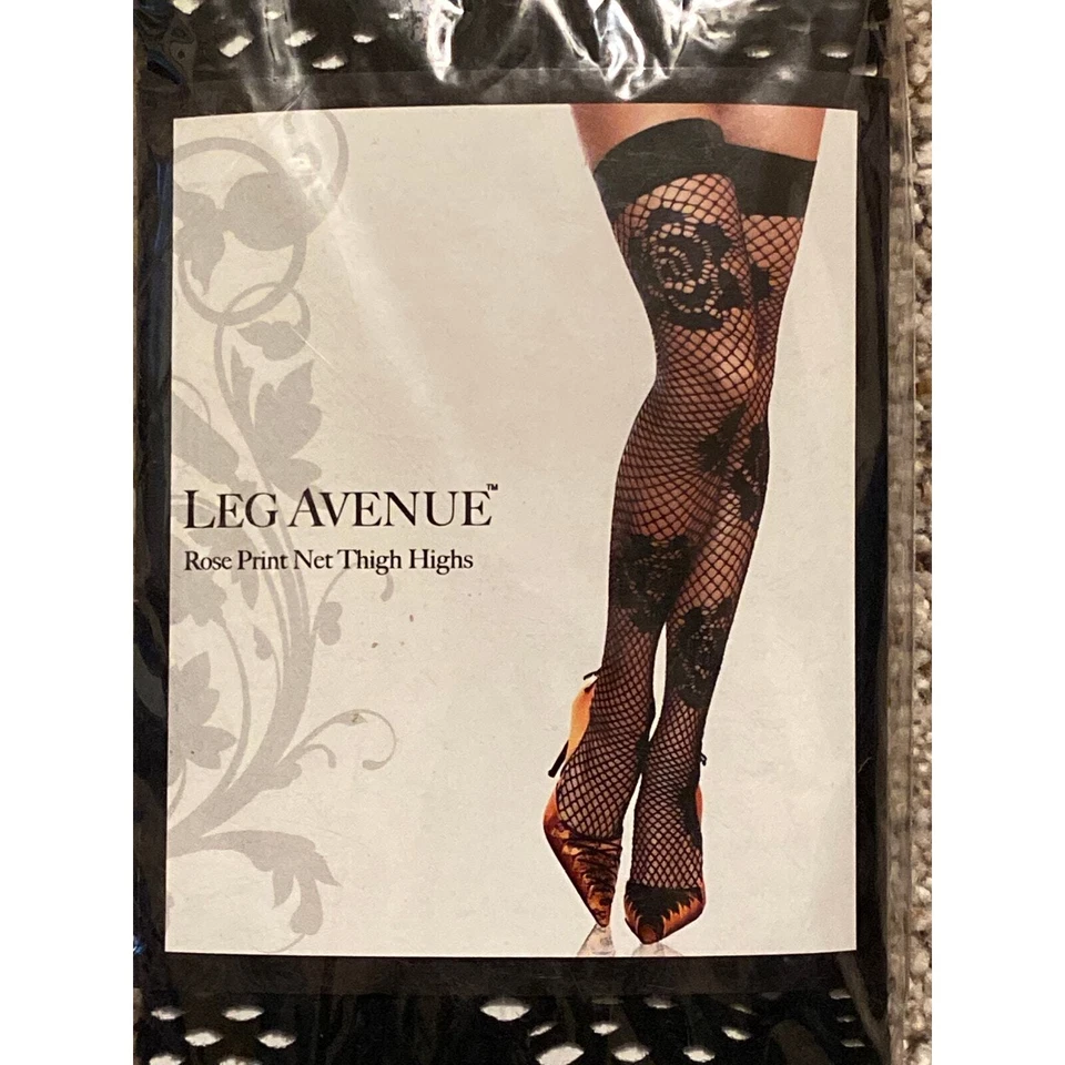 Medias Medias Muslo Alto Medias Halloween Juegos con disfraces ROSA GÓTICA Estado: NUEVO Foto 2 de 3