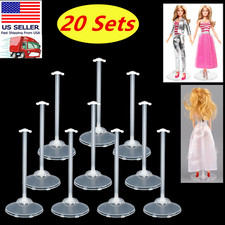 20 Sets Doll Stand Display Holder for 11.5" 12 inch Doll Model Rack Support