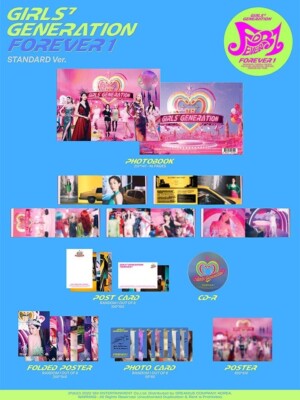 CD) Girls' Generation 7th Album FOREVER 1 (STANDARD Ver.) + Store