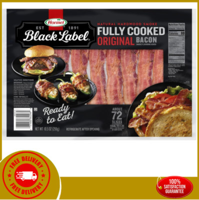 Hormel Black Label Fully Cooked Bacon10.5 Ounce Pack of 1