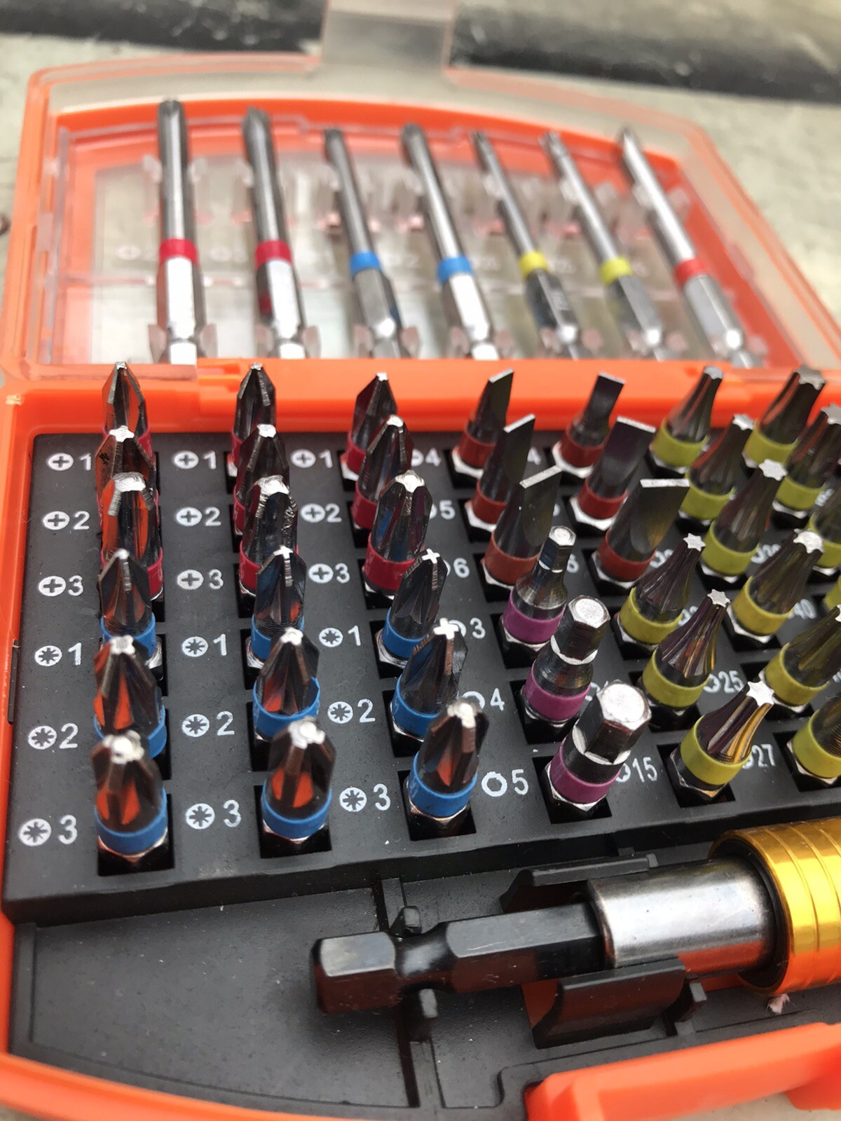 Inserti giravite per trapano avvitatore - 56 pezzi foto 2