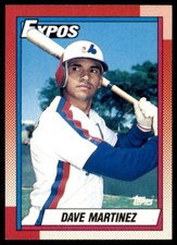Dave Martinez 1990-91 Topps #228 Montreal Expos