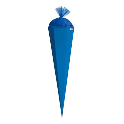 Schultüten-Rohling Zum Basteln – Einfarbig Grün, 70 Cm, Mit Holzspitze, Made In Germany