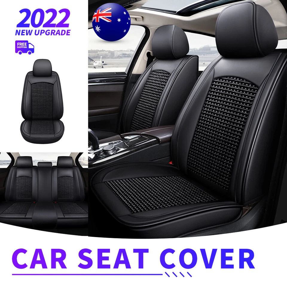 2025 PU Leather Car Seat Cover Breathable Full Set Front Cushion For Suzuki APV - image 2 of 4