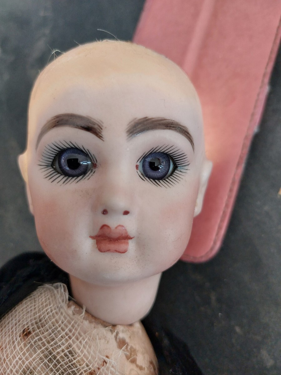 Poupée Ancienne Bouche Fermée – Denis Denver, 43 Cm, Reproduction JUMEAU BRU STEINER