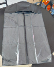 5 Pcs Garment Bag Travel Suit Dress Storage Clear Cover Full Zipper Coat Carrier