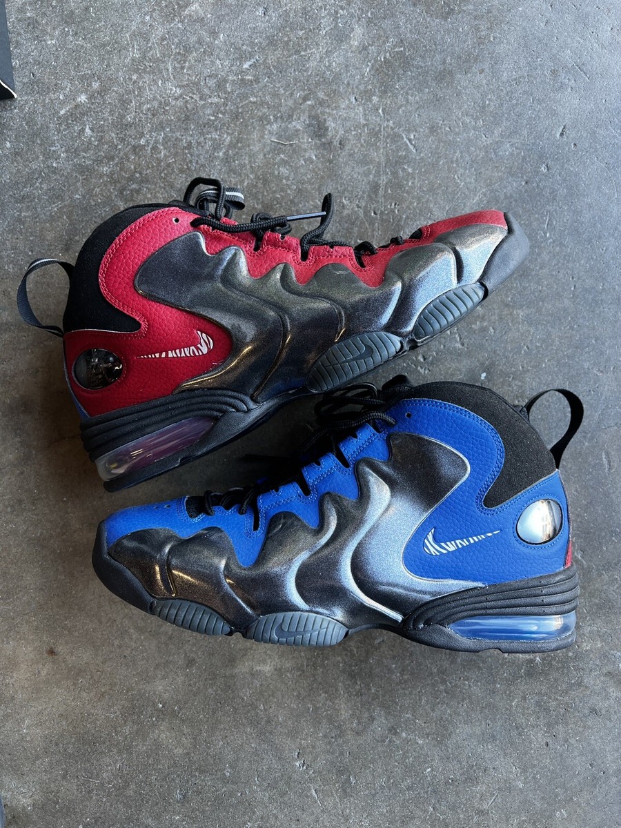 Nike Air Penny Do It For Dez Red Blue Black CU8058-001 Mens Size