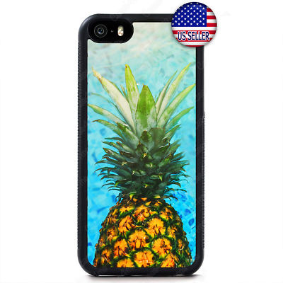 Hot Summer Pineapple Ocean Slim Case Cover iPhone 17 16 15 14 13 12 Pro Max Plus
