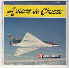 Avions de Chasse Jet Fighter Planes Lockheed F-104G View-Master D-114-F Mint