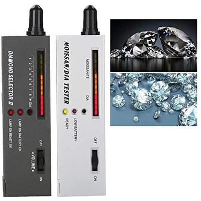 Tragbarer Diamond Selector II + Moissanite DIA Tester Stift Testwerkzeuge