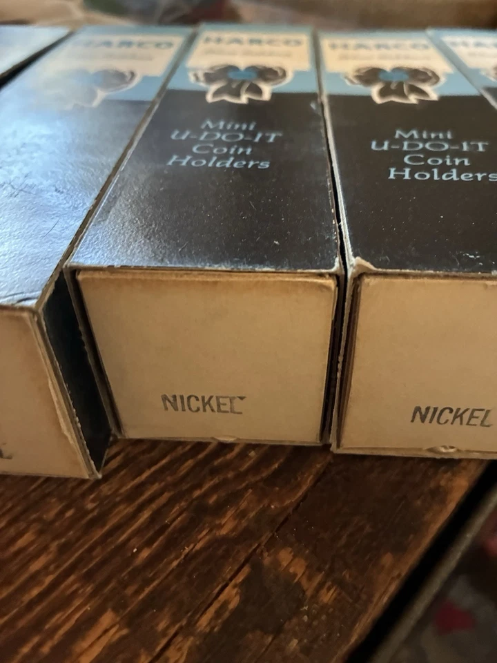 Half Dollars NOS 400x Harco Blue Ribbon coin holders quarters nickels - Image 3 of 4