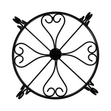 1Pc Metal Flowerpot Rack Iron Wrought Rack Living Room Rustproof Plant Stand