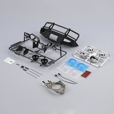 Image of Killer Body 1/10 Alloy Bumper W/Leds Upgrade Setsmatt-Black -