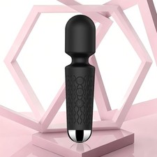Handheld Cordless Mini Massager, Powerful Quiet with Waterproof, 20 Modes 8...
