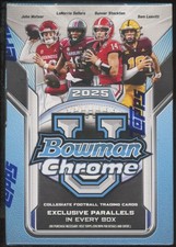 2025 Bowman University Football Blaster Box