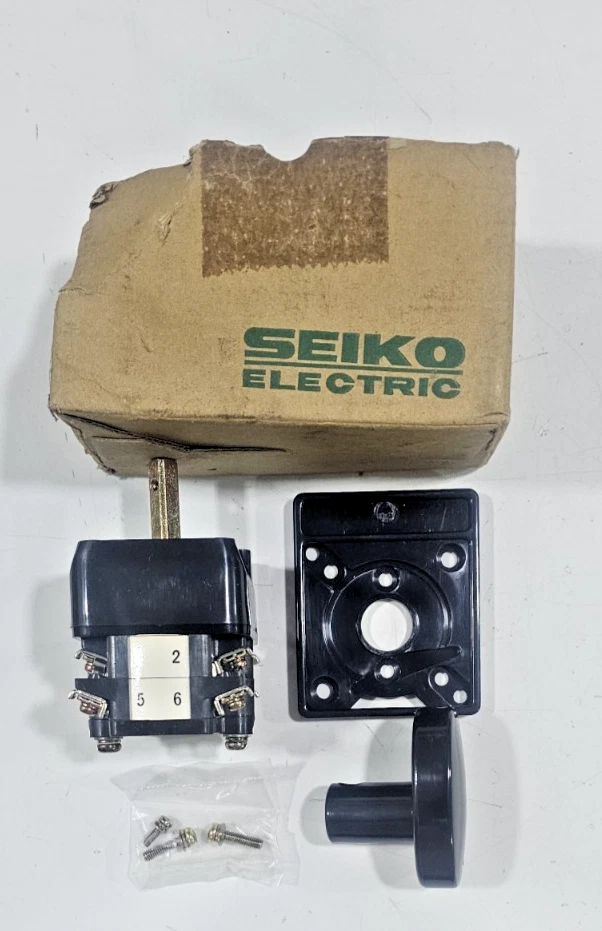 SEIKO ELECTRIC TBN 401 VK New - Surplus Switchgear Control Switch