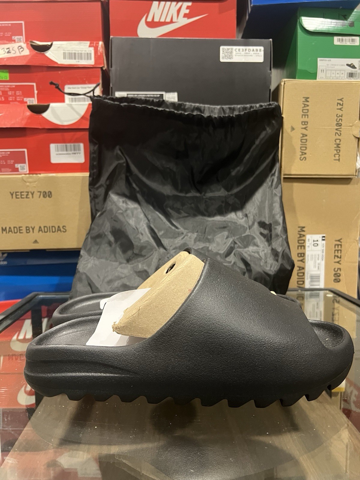 Size 13 - Men’s Yeezy Slide YS-01 Black thumbnail 2