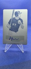 2022 Leaf Perfect Game JAMES HANKERSON Auto cyan printing plate # 1/1