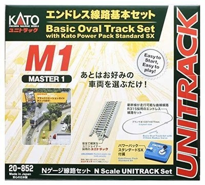 KATO 20-852 Spur N Endlosbahn Grundset M1 Modelleisenbahn Schienenset