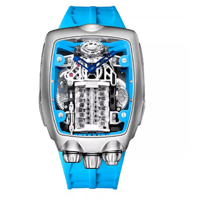 PINDU Design BUGATTI STYLE Engine 16 Cylinder Men's NH05 Automatic Watch
