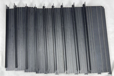 AURORA XLerators Slotless Slideswipers 9" Straight Track 2724, Lot of 9, 1972