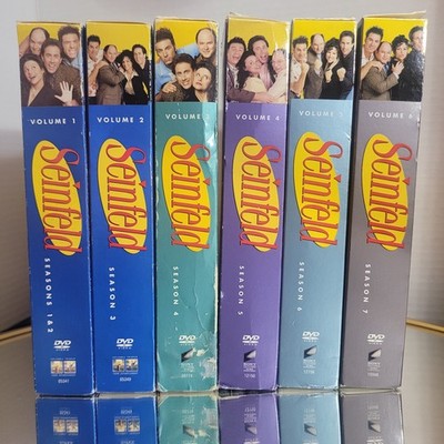 Seinfeld Dvd Box Set Lo5 Season 1 - 7 Box Set 1, 2, 3, 4, 5, 6, 7 Complete Read
