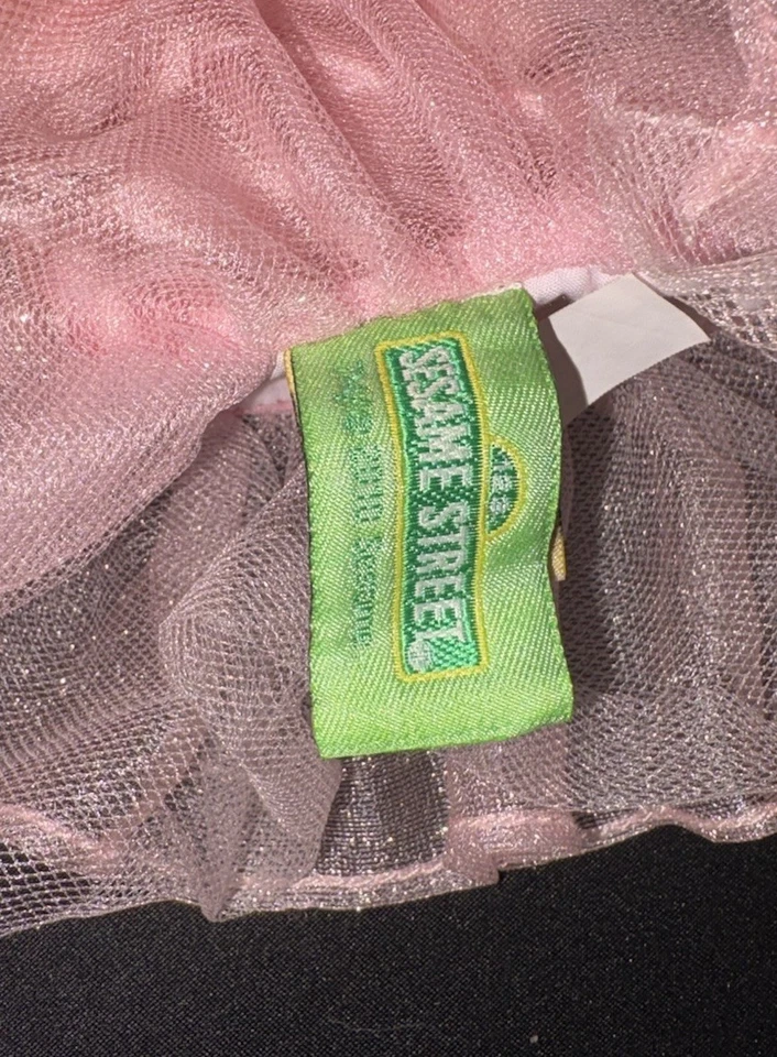 Vestido tutú de ballet rosa marioneta de mano Gund Sesame Street Zoe 2010 ¡Como nuevo! Foto 3 de 3