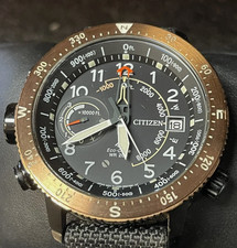 Citizen Altichron Bn4055-35w J280-r013572 Adventure Watch Eco-Drive Altimeter