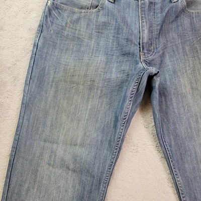 Vintage Levis 527 Jeans Mens 33x27* Blue Wash Slim Boot Cut Flap