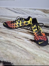 Nike Zoom Ventulus Track Spikes Size 9.5 Black Yellow Orange Colorway