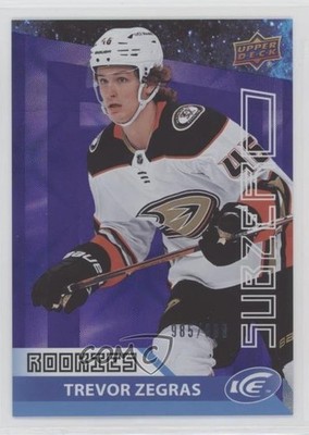 2021-22 Upper Deck Ice Sub Zero Rookie 985/999 Trevor Zegras #SZ-56 2o7