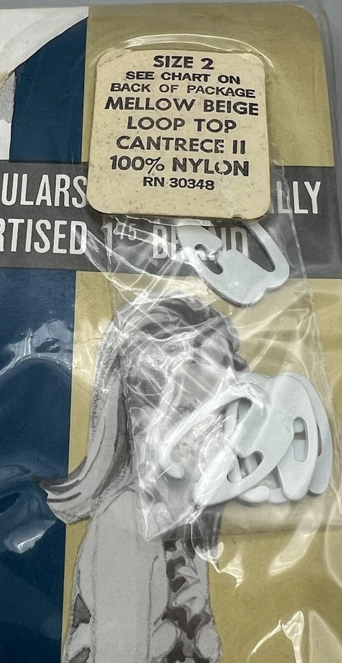 Medias elásticas 100 % nailon talla 2 medianas suaves beige Cantrece II Foto 3 de 4